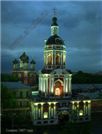 Храм праведных
Захарии и Елисаветы
под колокольней
построен
в 1730-1753 гг.
по рисункам архитектора
Дмитрия Васильевича Ухтомского.