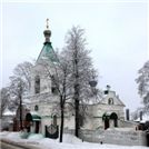 Храм Алексия,
Митрополита Московского.
Построен в 1911 г.
на пожертвования местного жителя
Ивана Акатьева.