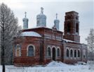 Храм Троицы Живоначальной.
Построен в 1886 г.
на месте деревянного.