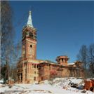 Спасо-Влахернский
женский монастырь
основан в 1861 г.
на основе женского общежития,
учрежденного
в 1854 г.
по инициативе
владелицы села Анны Гавриловны Головиной,
урожденной княжны Гагариной.