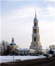 Храм Иоанна-Богослова.
Построен в 1756 г.
Колокольня
возведена в 1846 г.