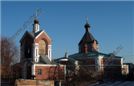 Никольская церковь.
Храм святителя Николая
построен
в 1817-1821 гг.
на месте деревянного.