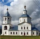 Храм Богоявления Господня.
Построен в 1777 г.
на средства купца
М. Е. Седельникова.