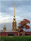 Собор Петра и Павла
в Петропавловской крепости.
Построен
в 1714-1733 гг.
по проекту архитектора
Доменико Трезини.