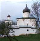 Храм Василия Великого
на Горке.
Построен в 1413 г.
на месте обветшавшего
1337 г. постройки.