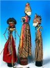Из собрания музея театра Образцова.
Индонезийские тростевые куклы