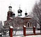 Храм Покрова
Пресвятой Богородицы
построен
в 1864-1870 гг.
иждевением заводчика Глазкова
из деревни Минино.