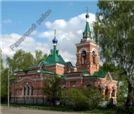 Пресвятой Богородицы
построен в 1896 г.
на месте деревянного
по проекту Романа Ивановича
(Роберта Юлиуса) Клейна.