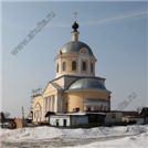 Храм святителя Николая
построен к 1844 г.
на месте деревянного
на средства прихожан.