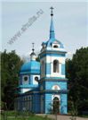 Храм Казанской иконы
Божией Матери
построен
в 1796-1805 гг.
на месте деревянной
на средства Никиты Артамоновича Тихменева.