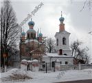 Храм Покрова
Пресвятой Богородицы
построен в 1792 г.
на средства прихожан
при помощи 
волоколамского помещика
Николая Ивановича Арцыбашева.