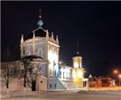 Церковь Покрова
Пресвятой Богородицы
ночью.