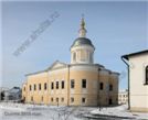 Храм преподобного
Сергия Радонежского
построен
в 1828-1833 гг.
на месте прежнего,
основанного в XV в.